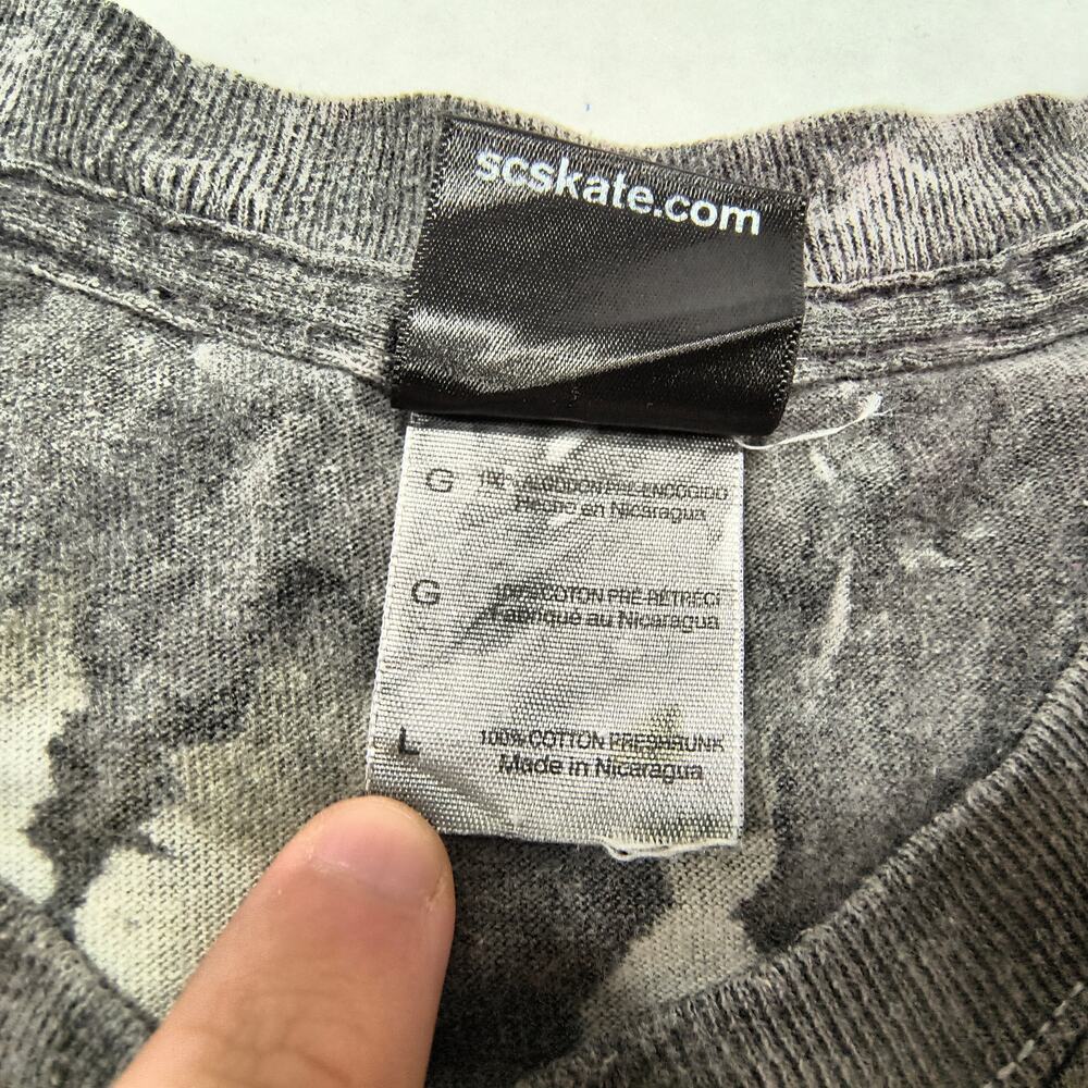 Santa Cruz Casual Crew Neck Short Sleeve Graphic Shirt Mens Size L Tie Dye - Picture 4 of 10